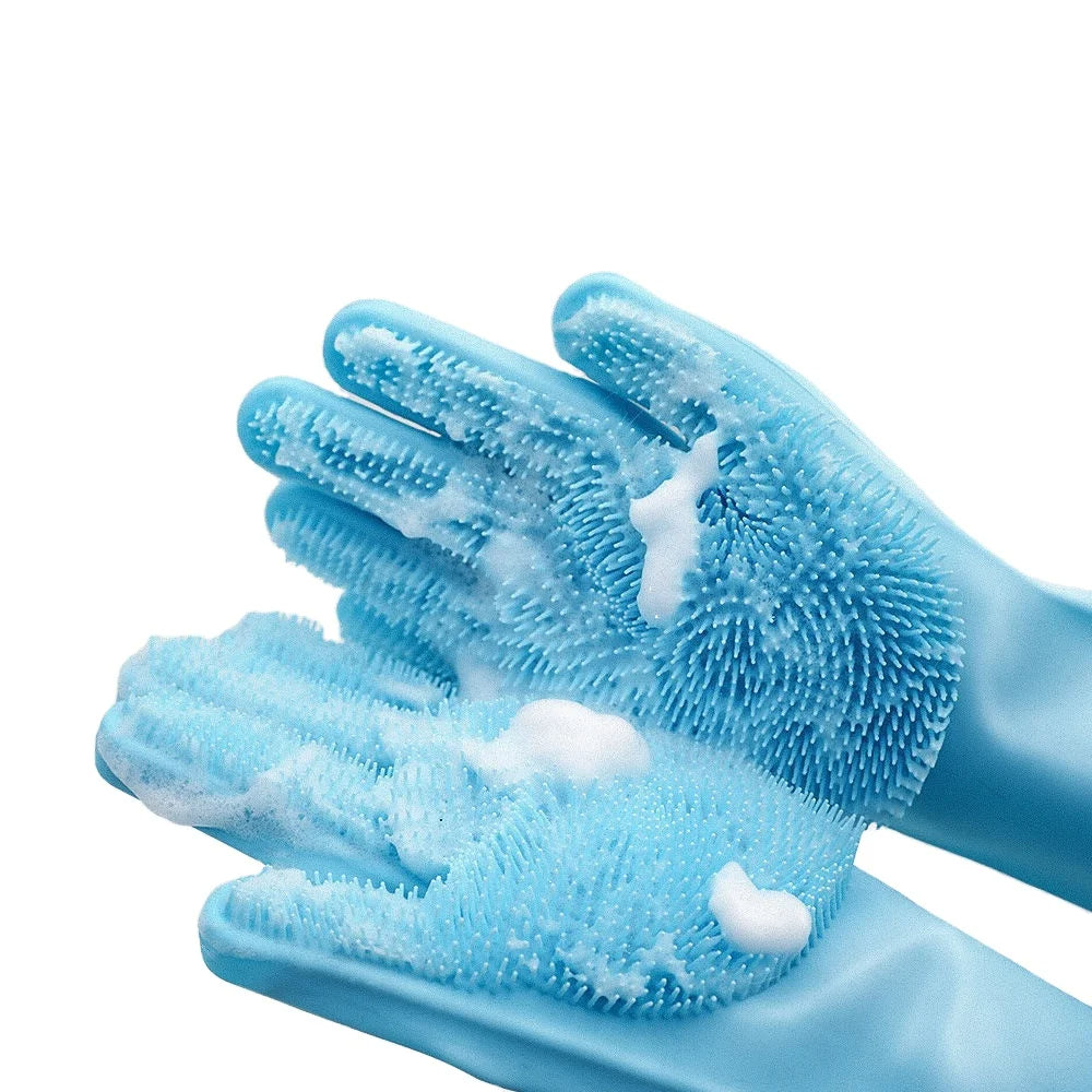 Multifunctional Silicone Spikes Gloves