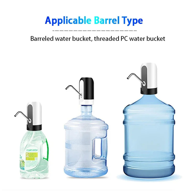 Wireless Electric Water Pump with LED Light