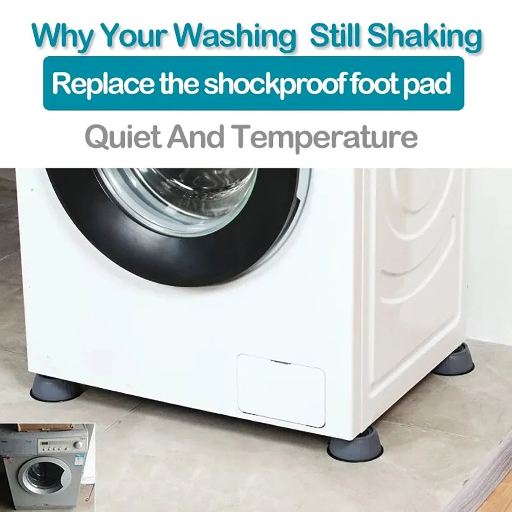 Anti-Vibration Foot Pad for Washing Machine – Single Piece